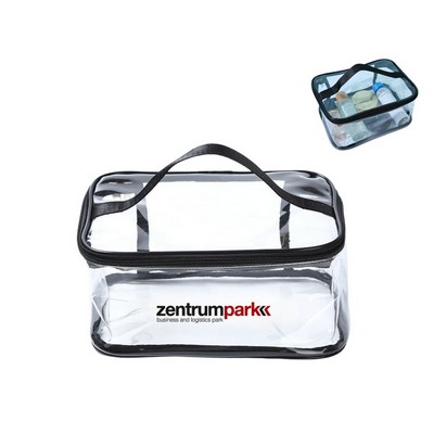 Clear Makeup Bag With Handle