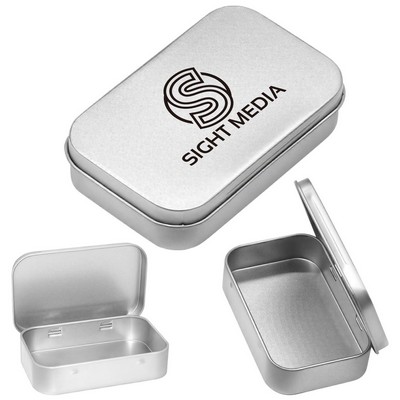 Metal Rectangular Tin Box