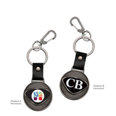 Metal Coin Key Ring