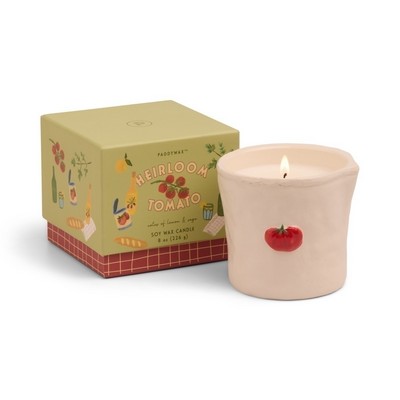 8 Oz Bistro Tomato White Ceramic - Heirloom Tomato