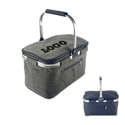 Waterproof And Oil Resistant Polyester Insulated Lunch Tote