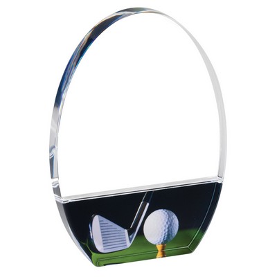 Golf Acrylic Award