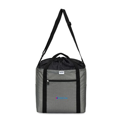 RuMe® Recycled Ripstop rPET Cinch Tote - Heather Grey