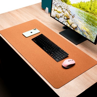 12" x 24" 3mm Thick Cork Mouse Pad