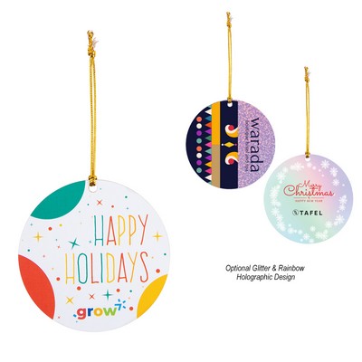 Wood Ornament - Circle