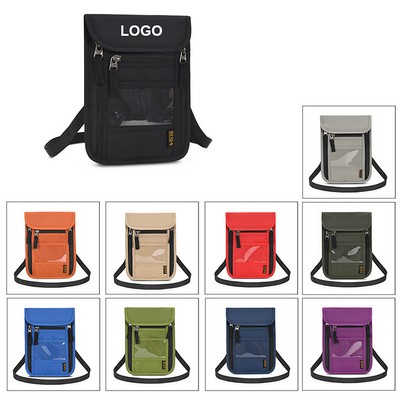 Travel Neck Passport Holder Wallet - By Air