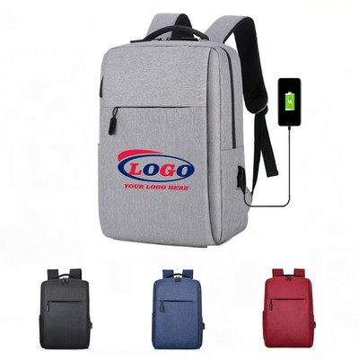 Laptop Backpack with USB Charging Port