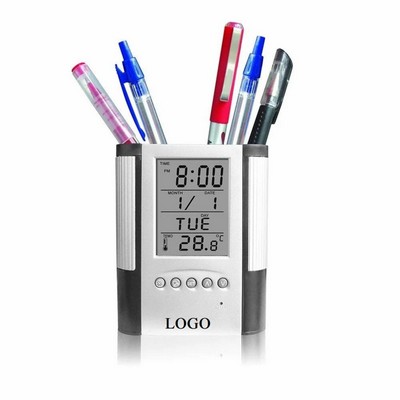 Iron Net Pen Holder and Calendar