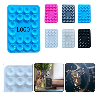 Silicone Phone Mount Pad w/ 20 Suction Cups