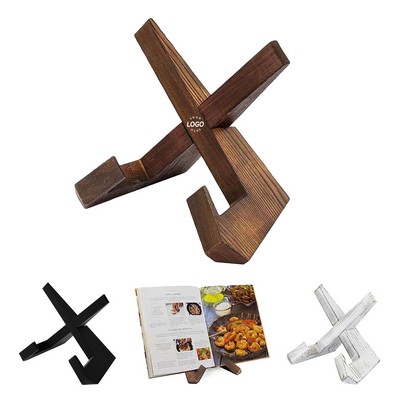 Vintage Wooden Book Stand