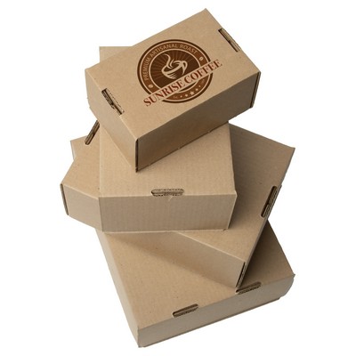 Full Color Natural Display Mailer Box (6" x 4" x3") (Lid Outside)