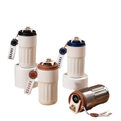 LED Temperature Display Tumbler Thermal Coffee Mug
