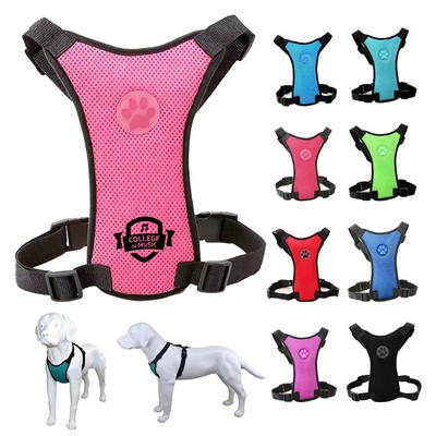 Adjustable Car Mesh Travel Pet Harness/Vest