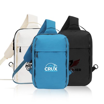 Functional Crossbody Sling Backpack
