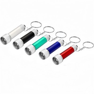 5-LED Metal Flashlight Powered by Explosion-Proof Batteries