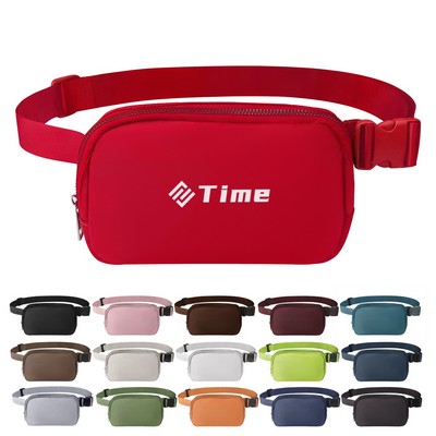 Small Belt Bag Crossbody Fanny Pack W/ Adjustable Strap