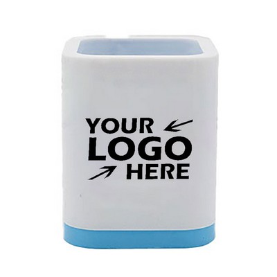 Plastic Square Pen Holder