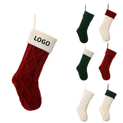 Christmas Knitted Stocking