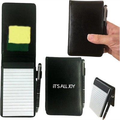 A7 Pocket Notebook with Pen & Card Slot