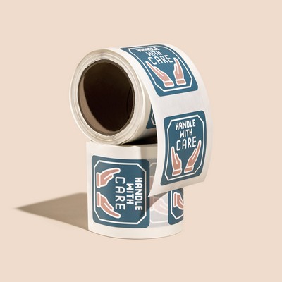 4"x4" Rounded Corner Roll Labels
