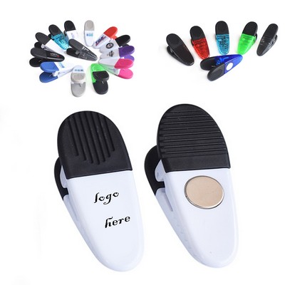 Alligator-Shaped Magnetic Plastic Clip