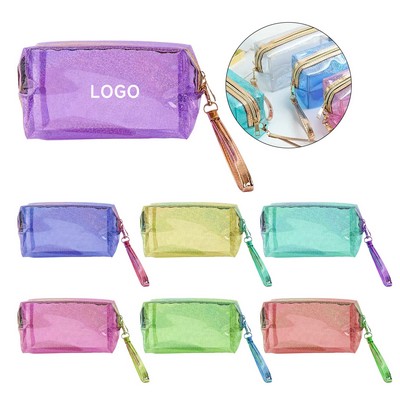 Glitter PVC Waterproof Cosmetic Bag