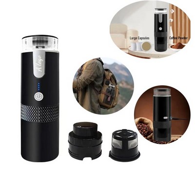 Compact Travel-Ready Espresso Machine
