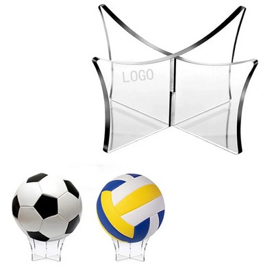 Clear Acrylic Ball Display Stand