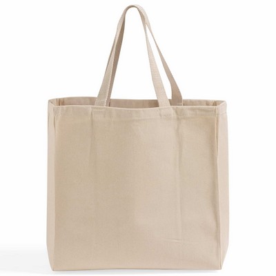 Cotton Canvas Twill Shoulder Tote