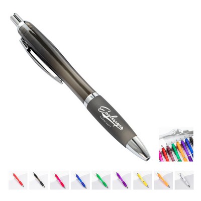 Translucent Plastic Ballpoint Pen