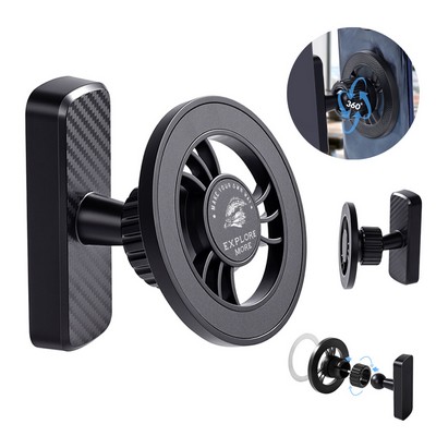 Wheel-shaped Magnetic Phone Holder