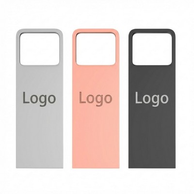 4GB Square Loop Metal Flash Drive