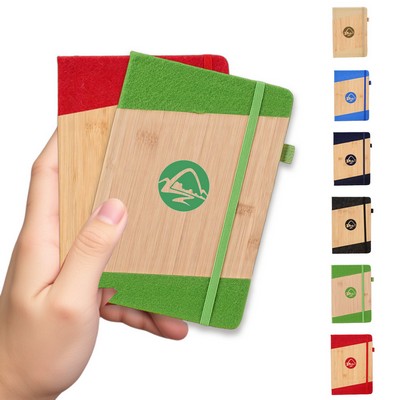 Bamboo And Wood Notebook
