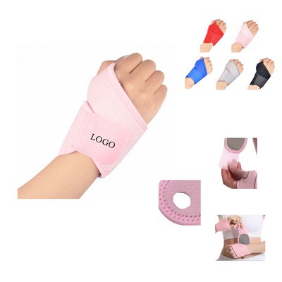Adjustable Sport Wrist Brace With Thumb Hole