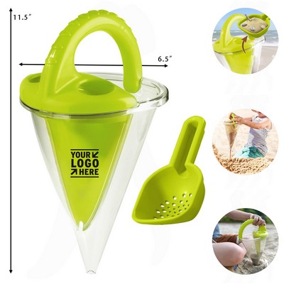 Sand Play Funnel Toys for Kids' Beach Activities