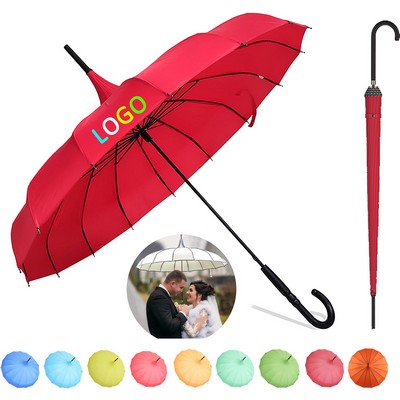 35" Pagoda Peak Old-Fashionable Ingenuity Umbrella
