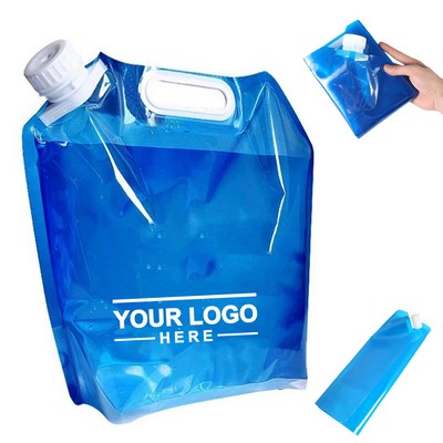 1.3 Gallon Leak-Proof Collapsible Outdoor Water Storage Bag