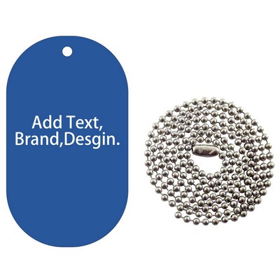Custom PVC Dog Tags Necklace
