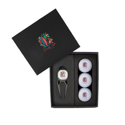 Mini Presentation Box Cuatro & Golf Balls