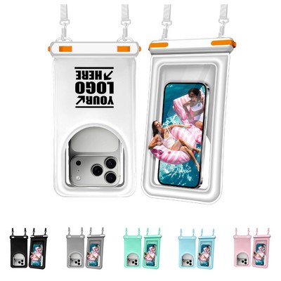 PVC Waterproof Touch Screen Phone Case Floating Dry Bag