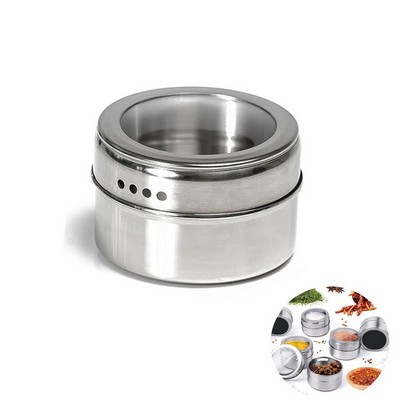 Magnetic Stainless Steel Spice Jar