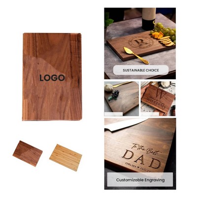 Customizable Engraving Walnut Bamboo Cutting Board