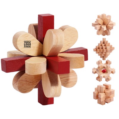 Classic Chinese Wooden Brain Teaser Puzzle