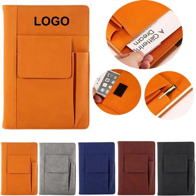 A5 Multifunction Pu Leather Notebook