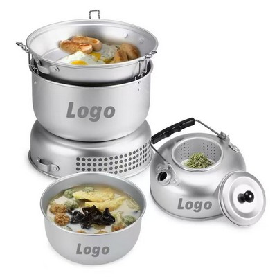 Camping Cookware Stove Set