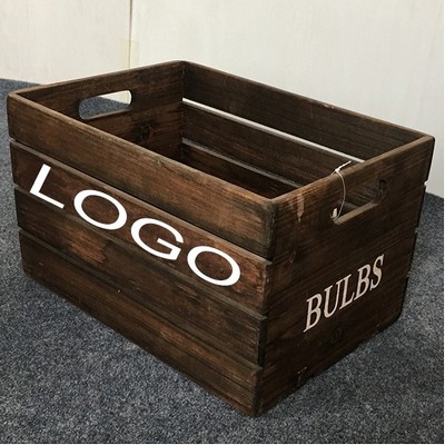 Fir Wood Storage Crate