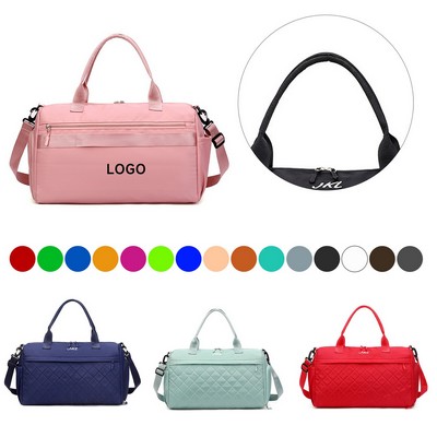 Large Fitness Overnight Tote Bag