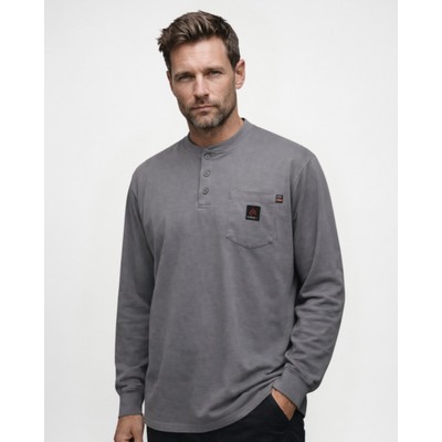 Forge FR MFRHNLY-LW MEN'S LIGHT WEIGHT HENLEY TEE