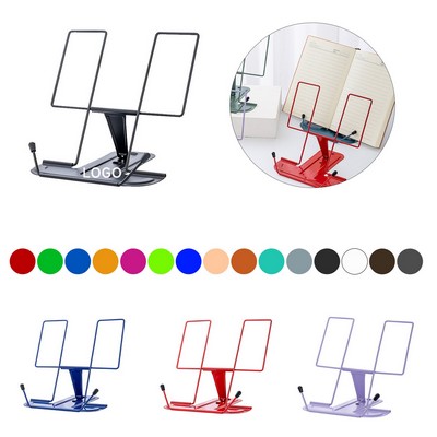 Adjustable Metal Book Stand For Reading