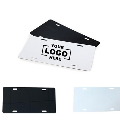 US Standard Blank Aluminum License Plate